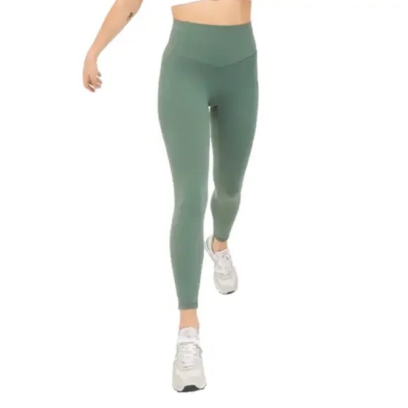 aerie Pants - Aerie Olive Green Athletic Legging tight Lounge Casual Women’s Size Large
